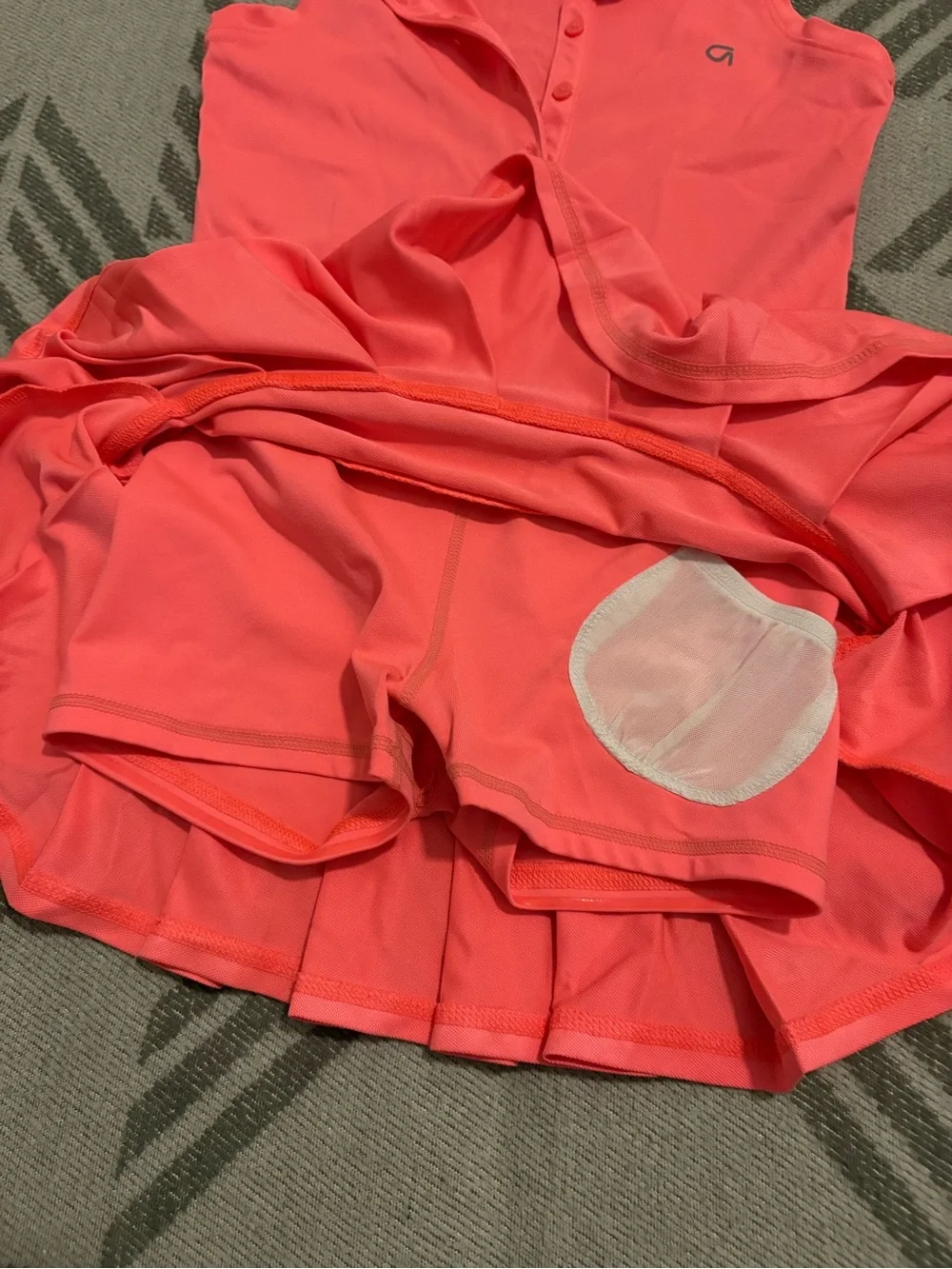 GAP Coral Sleeveless Tennis Dress